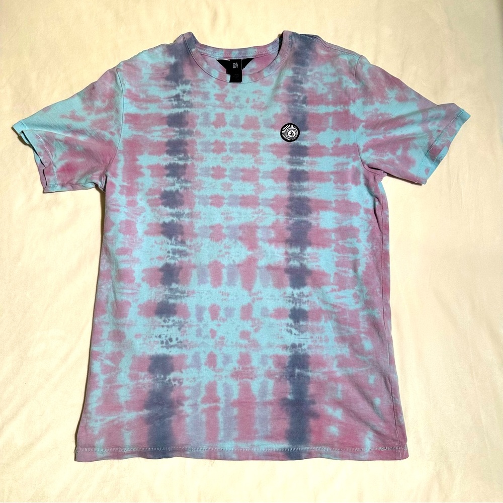 Volcom Complexer Crew Boys Tie Dye Short Sleeve